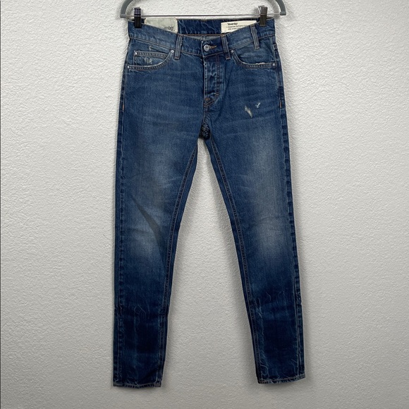 NWT Novemb3r November Italy Skinny Fit Jeans Dark Wash Rigid Sz 29